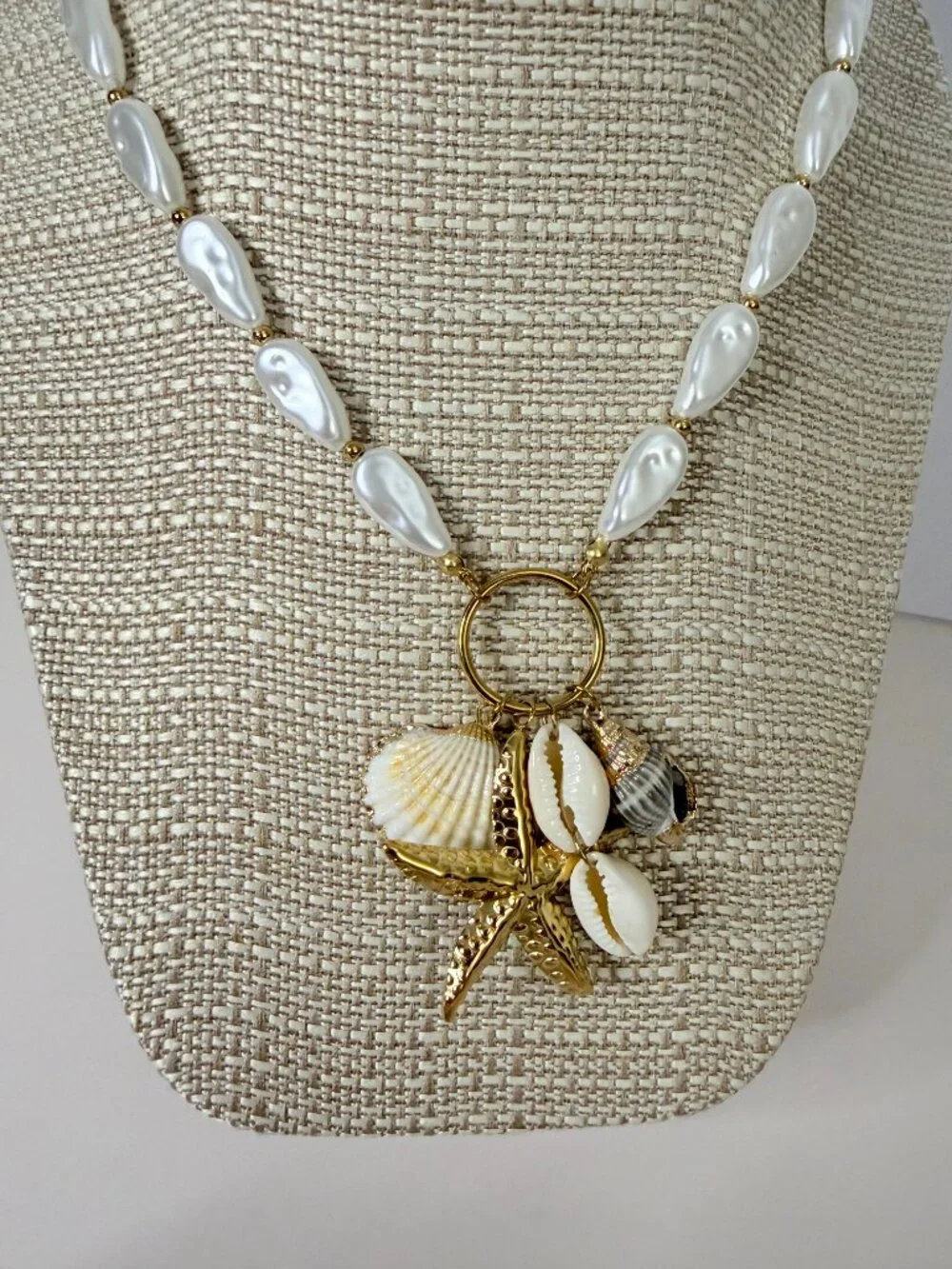 Ibiza Necklace | Stainless Steel | Summer Necklace | Natural Seashell